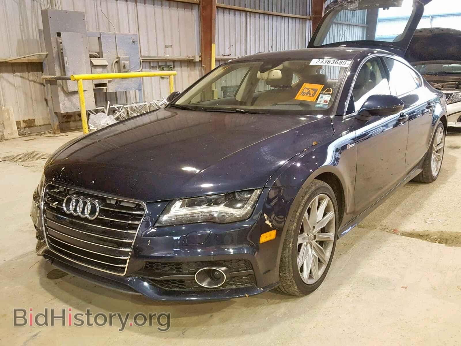 2012 AUDI A7 - VIN: WAUSGBFC7CN012846 - Фото 2