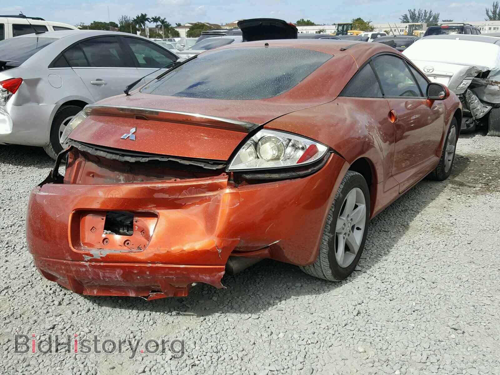 2007 MITSUBISHI ECLIPSE - VIN: 4A3AK24F97E018418 - Фото 4