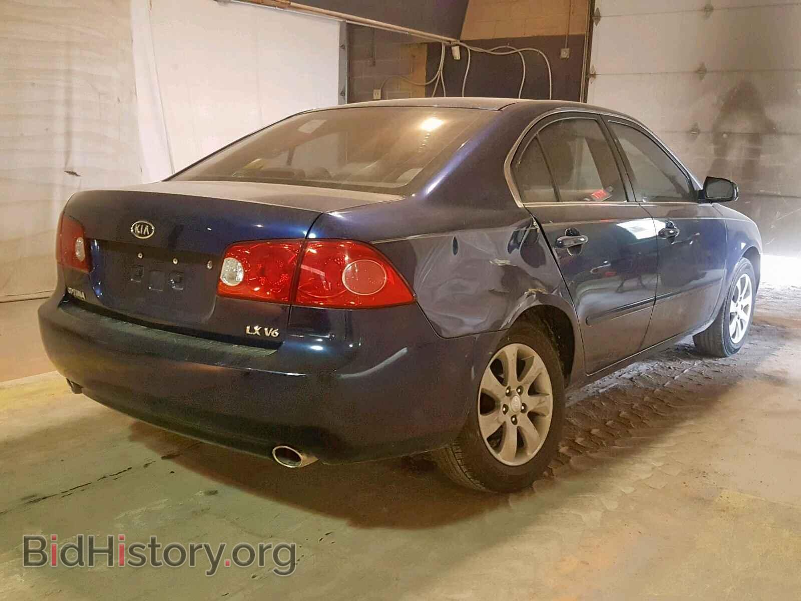 2008 KIA OPTIMA - VIN: KNAGE124X85190083 - Фото 4