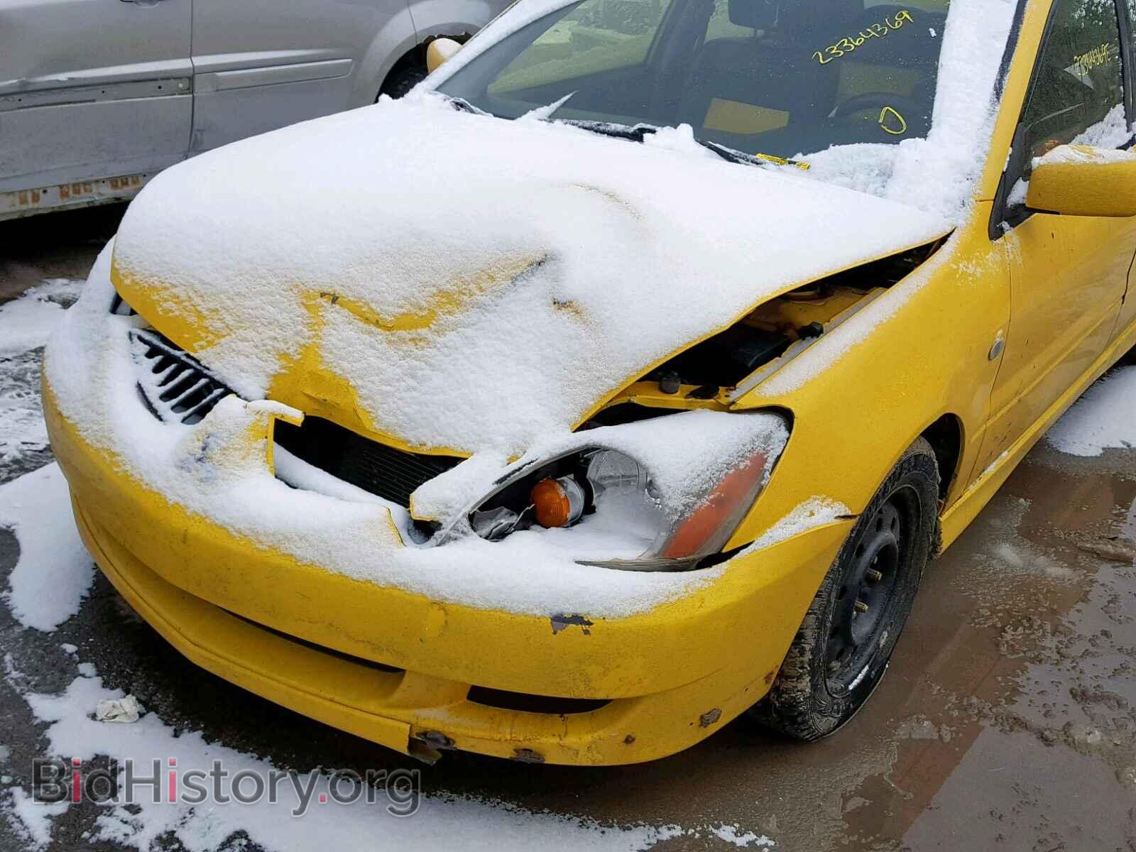 2004 MITSUBISHI LANCER - VIN: JA3AJ66F14U047664 - Фото 2