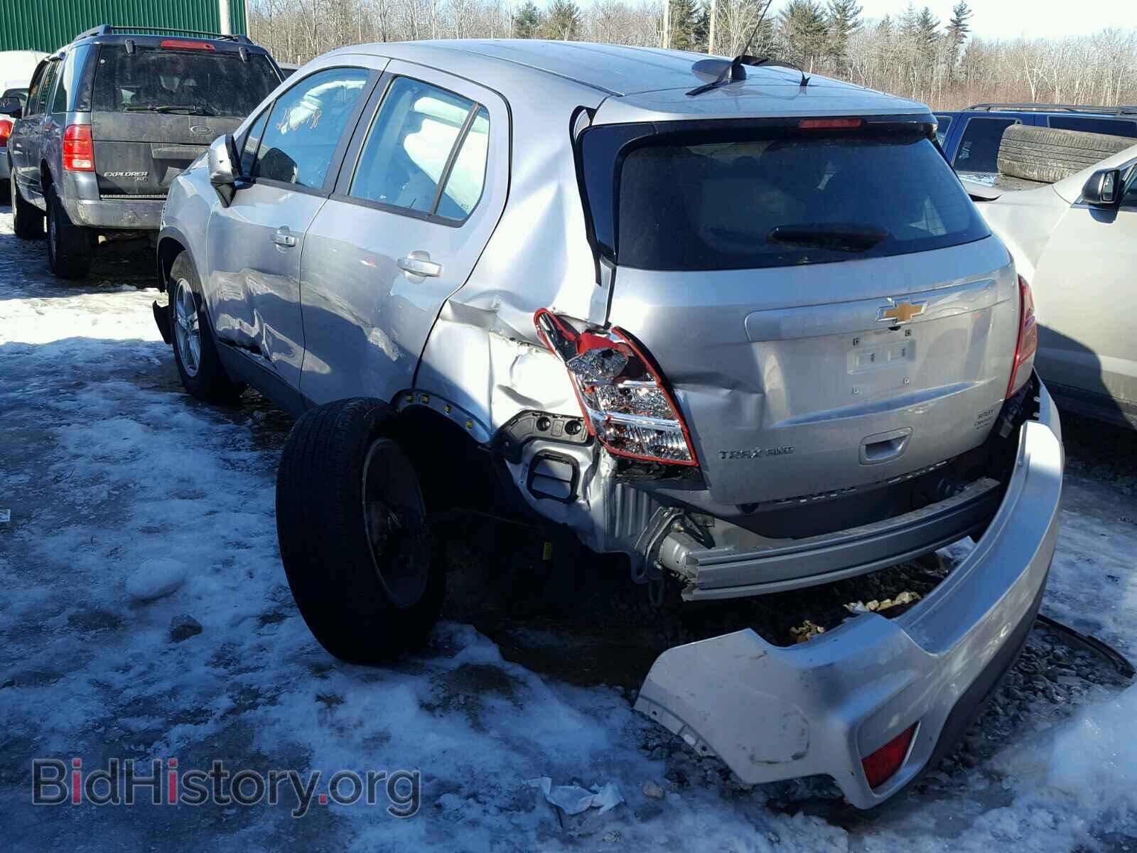 2017 CHEVROLET TRAX - VIN: KL7CJNSB8HB114377 - Фото 3