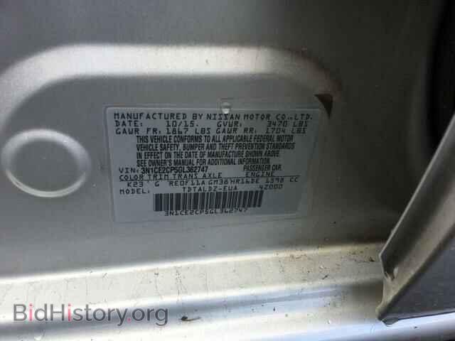 2016 NISSAN VERSA - VIN: 3N1CE2CP5GL362747 - Фото 10