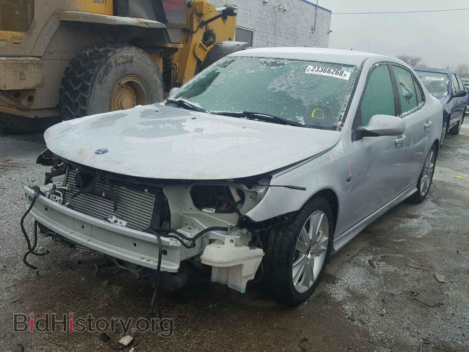 2008 SAAB 9 3 - VIN: YS3FH41U381109384 - Фото 2