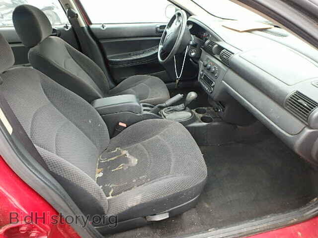 2006 CHRYSLER SEBRING - VIN: 1C3EL46X36N258750 - Фото 5