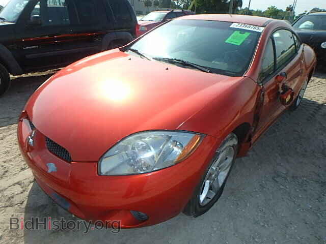 2007 MITSUBISHI ECLIPSE - VIN: 4A3AK24F17E002178 - Фото 2