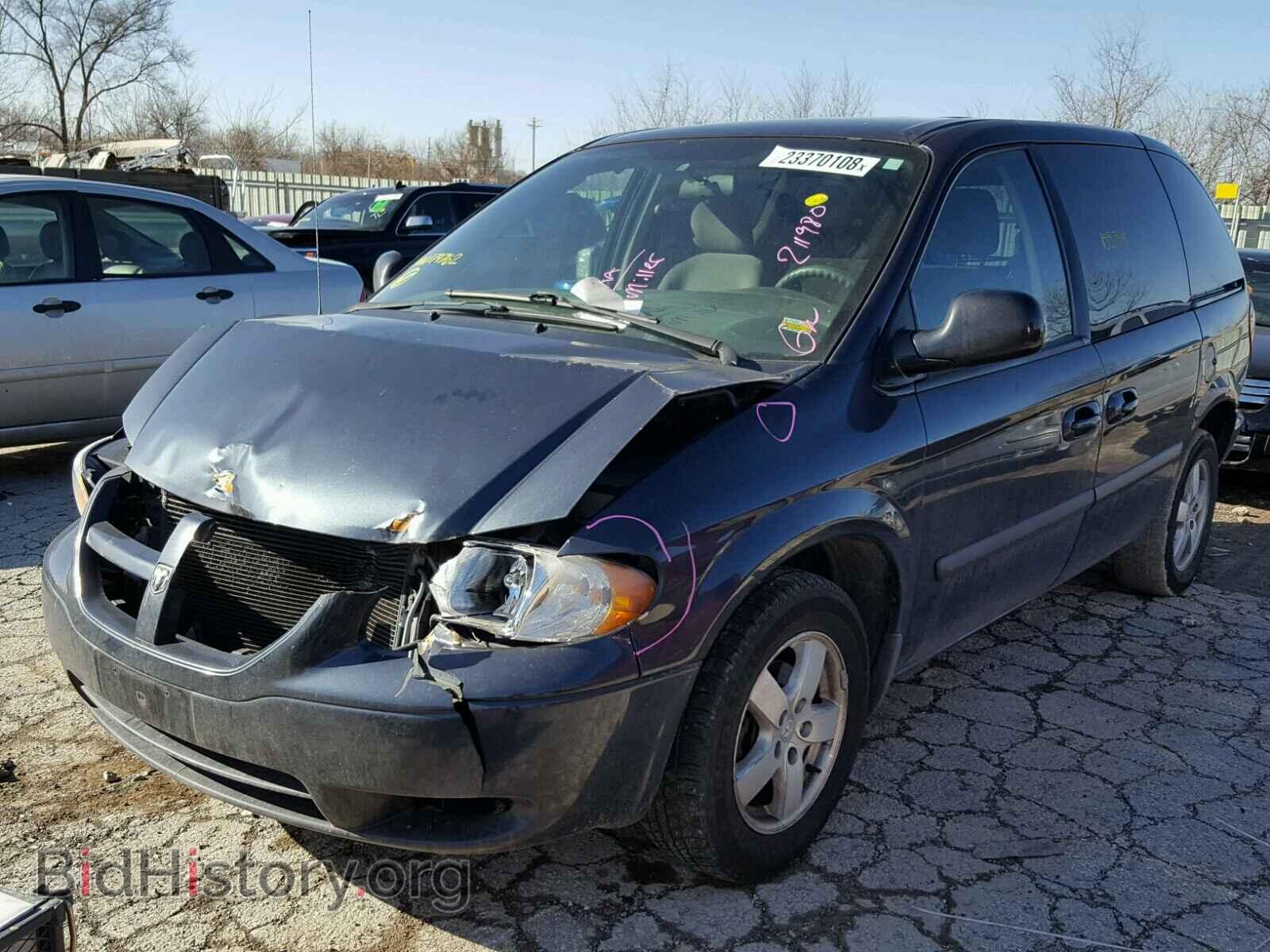 2007 DODGE CARAVAN - VIN: 1D4GP45R77B179762 - Фото 2