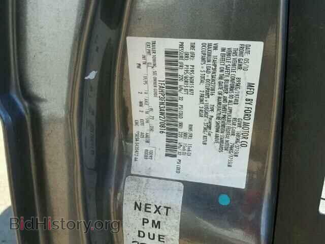 2010 FORD FOCUS - VIN: 1FAHP3FN3AW270816 - Фото 10
