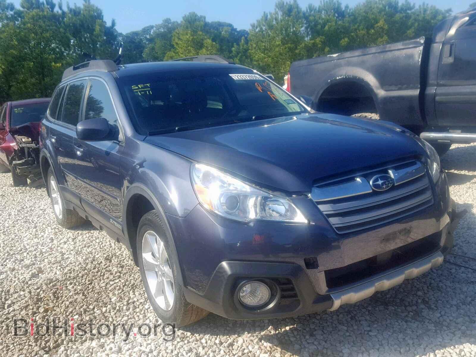 Фотография 4S4BRCLC1E3299344 - SUBARU OUTBACK 2. 2014