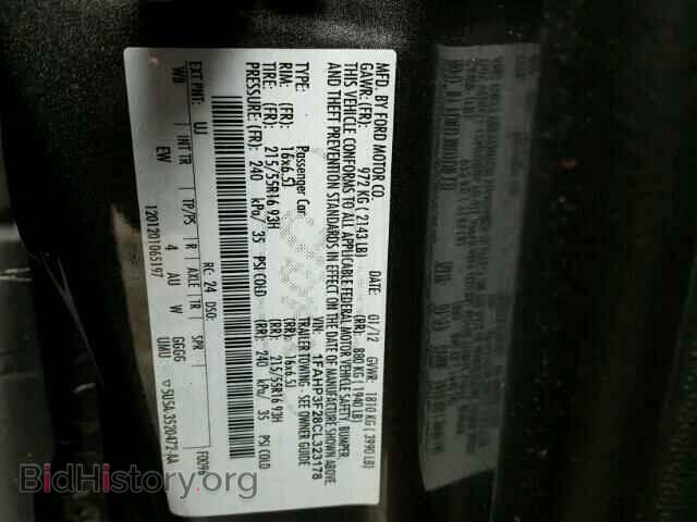 2012 FORD FOCUS - VIN: 1FAHP3F28CL323178 - Photo 10