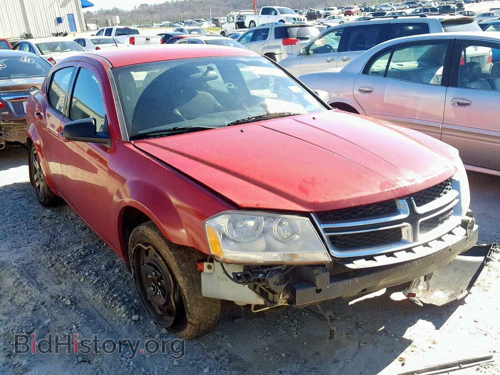 Photo 1C3CDZAB5CN165236 - DODGE AVENGER 2012