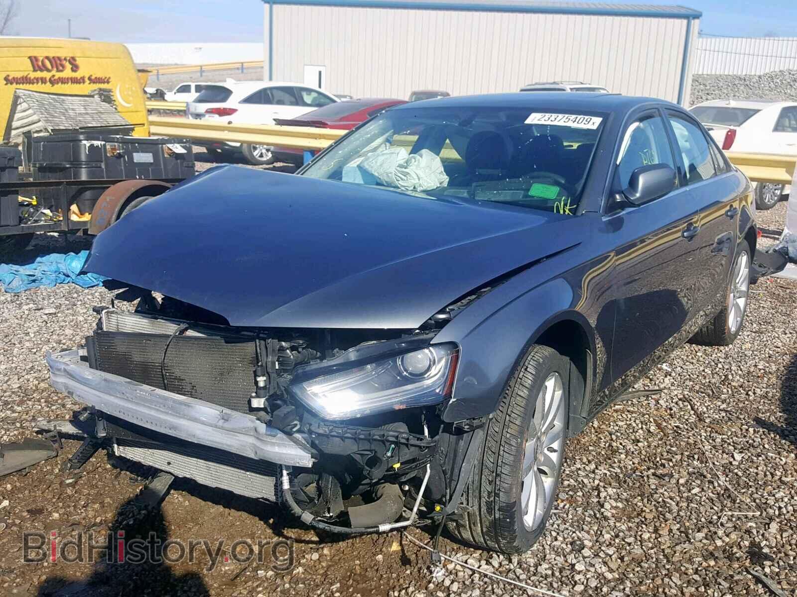 2013 AUDI A4 - VIN: WAUFFAFL3DN011127 - Фото 2