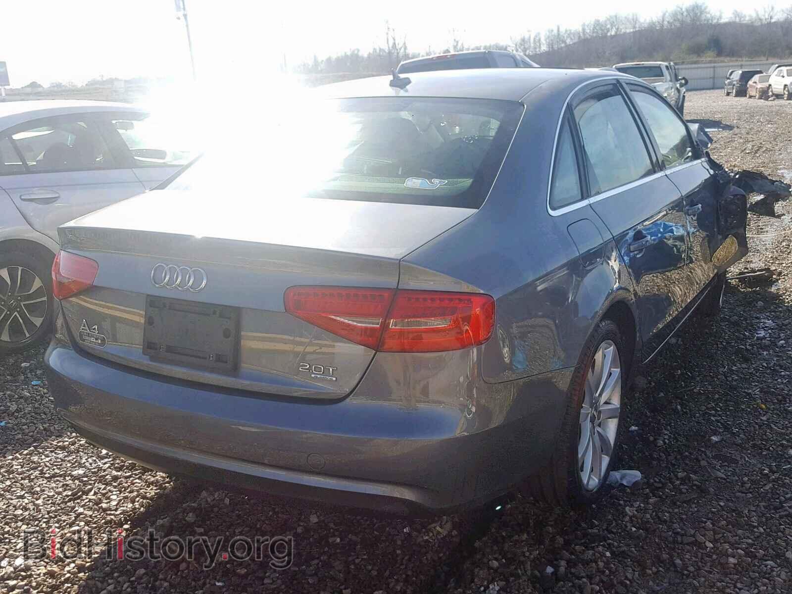 2013 AUDI A4 - VIN: WAUFFAFL3DN011127 - Фото 4