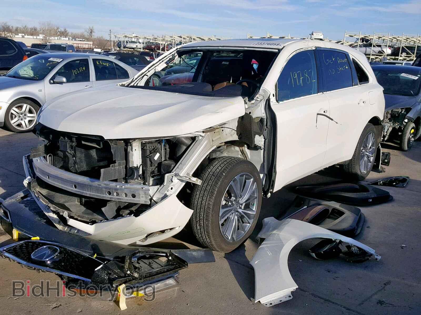 2017 ACURA MDX - VIN: 5FRYD4H52HB008322 - Фото 2