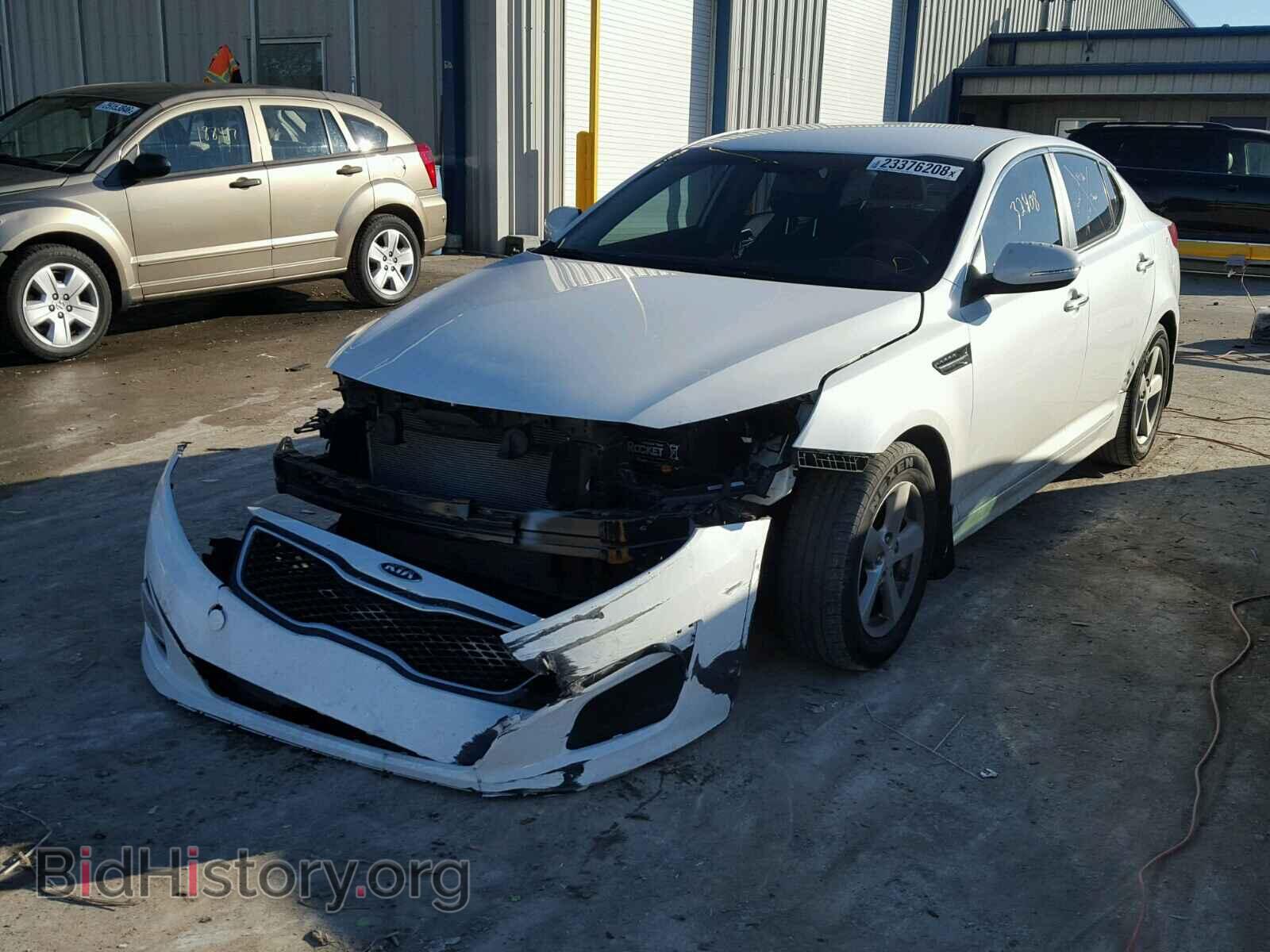 2015 KIA OPTIMA - VIN: KNAGM4A74F5541972 - Фото 2