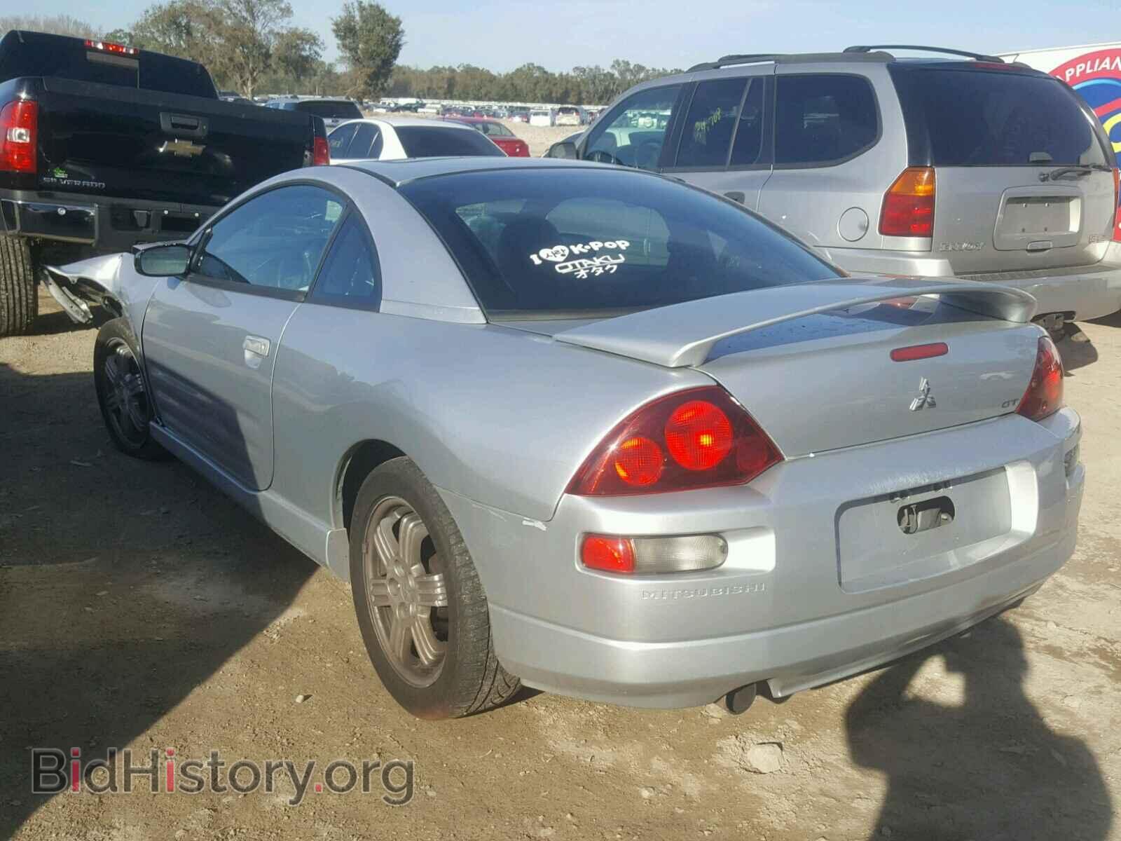 2002 MITSUBISHI ECLIPSE - VIN: 4A3AC84H82E095842 - Фото 3