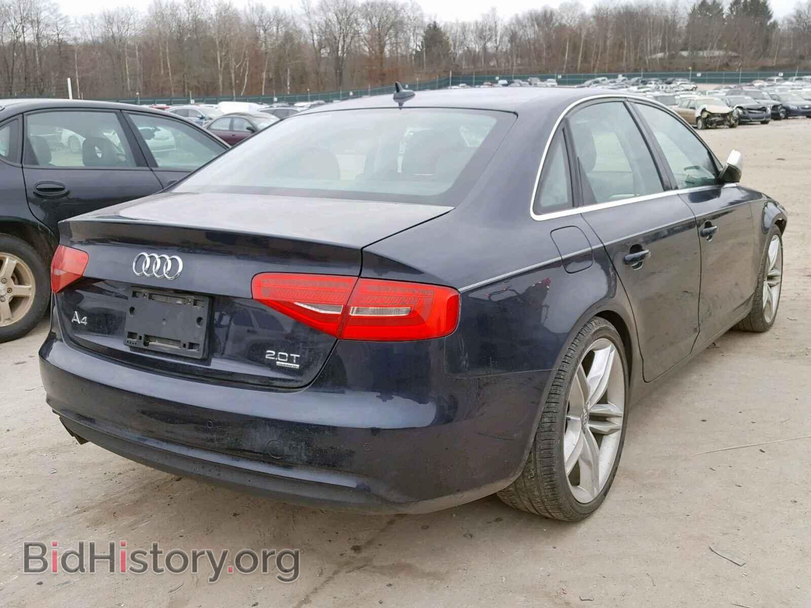 2013 AUDI A4 - VIN: WAUFFAFL1DN026256 - Фото 4