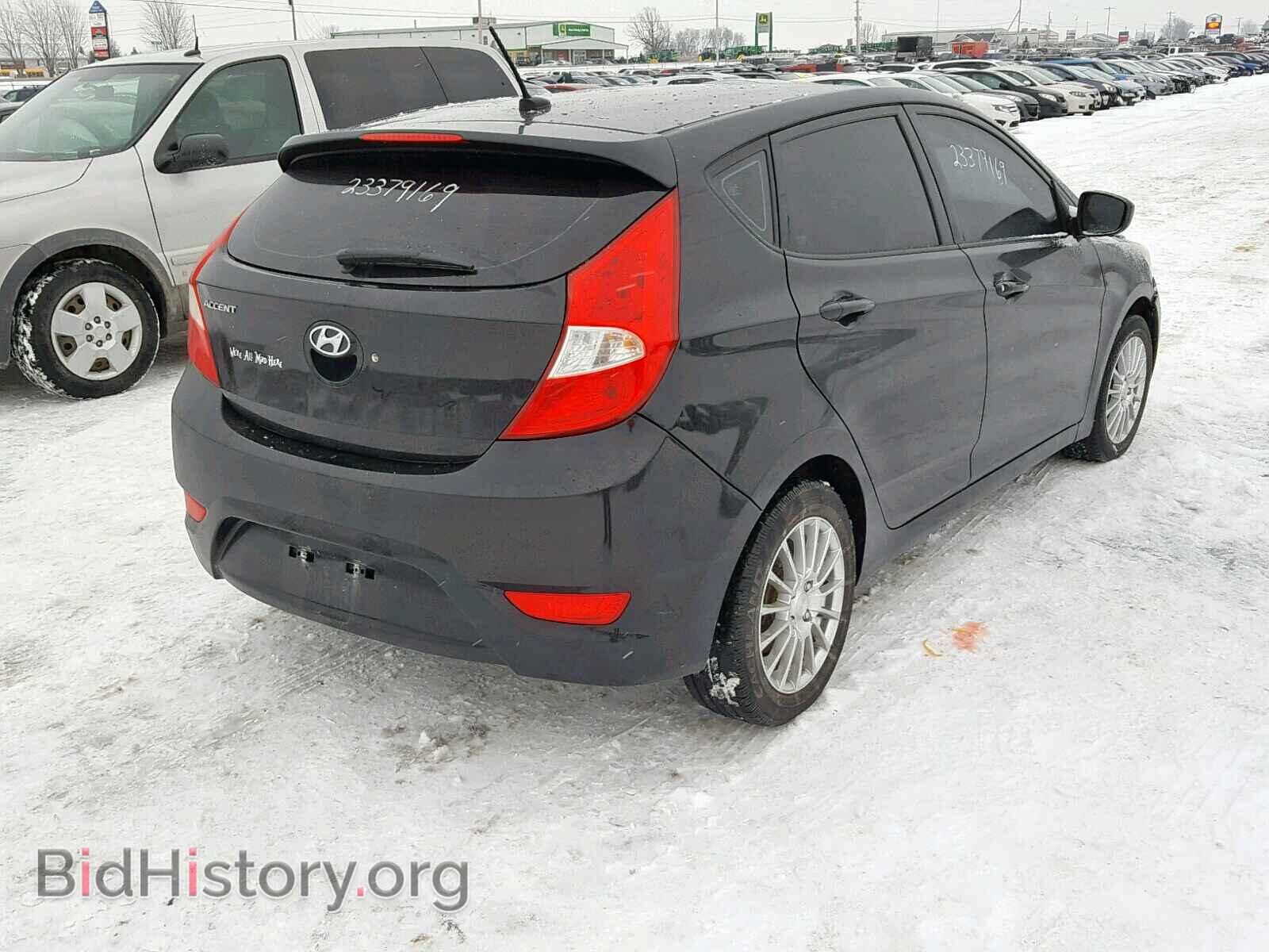 2014 HYUNDAI ACCENT - VIN: KMHCT5AE5EU149642 - Фото 4