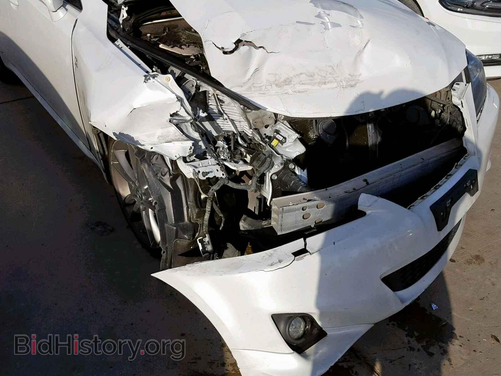2012 LEXUS IS - VIN: JTHBE5C26C5030470 - Фото 9