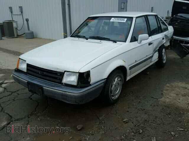 1990 FORD ESCORT - VIN: 1FAPP9598LT200817 - Фото 2