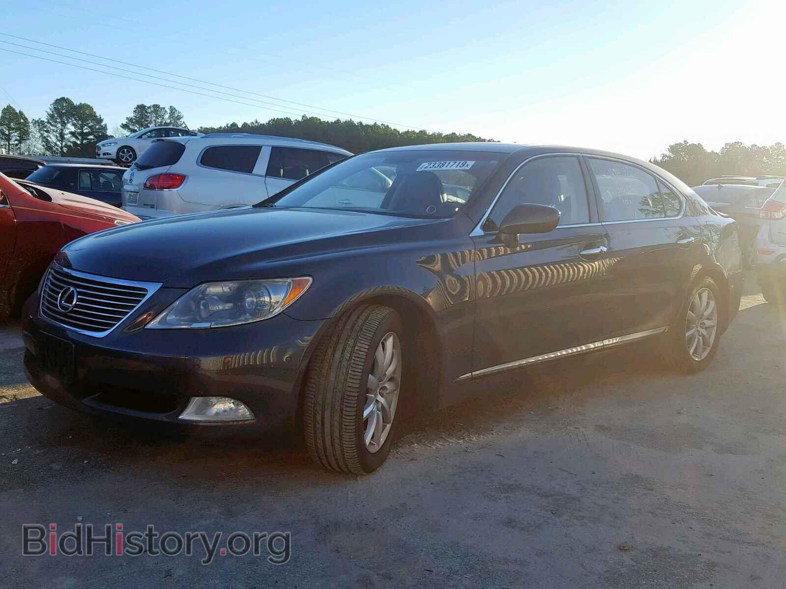 2007 LEXUS LS460 - VIN: JTHGL46F875005242 - Фото 2