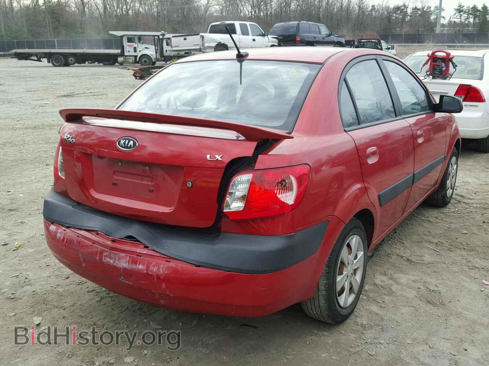2009 KIA RIO BASE - VIN: KNADE223696447333 - Фото 4