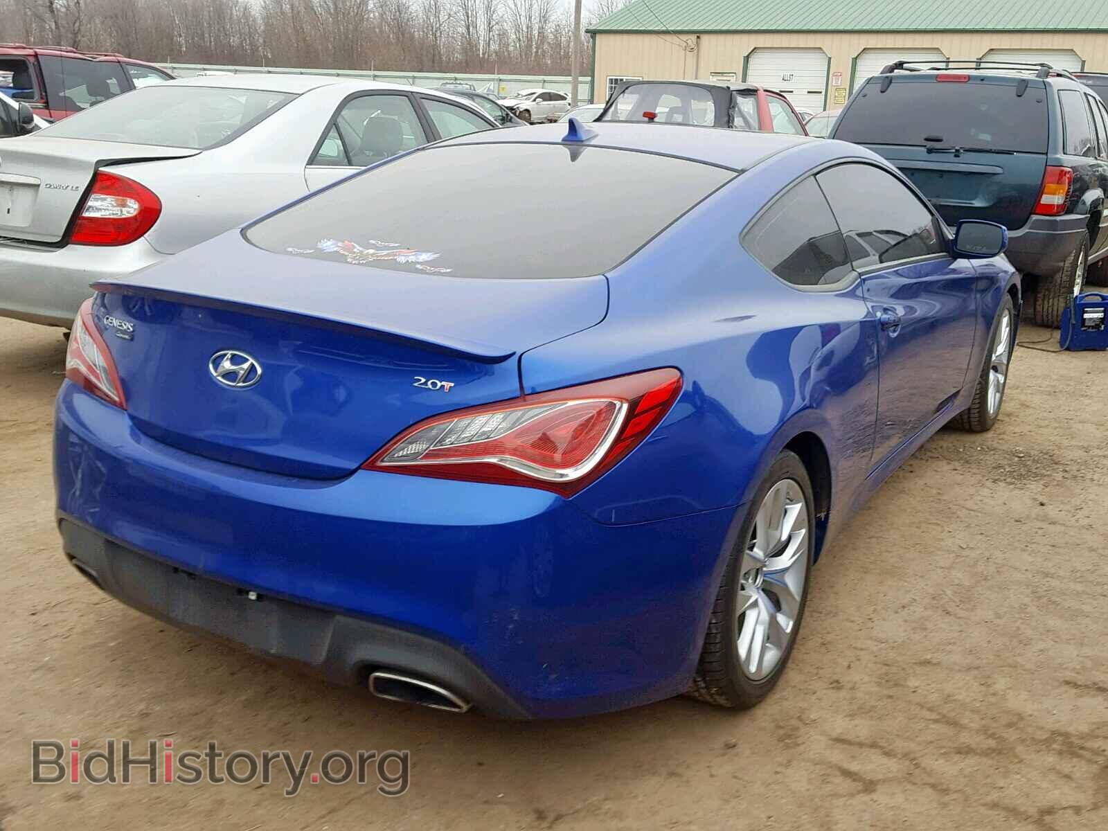 2013 HYUNDAI GENESIS - VIN: KMHHT6KD7DU100281 - Фото 4