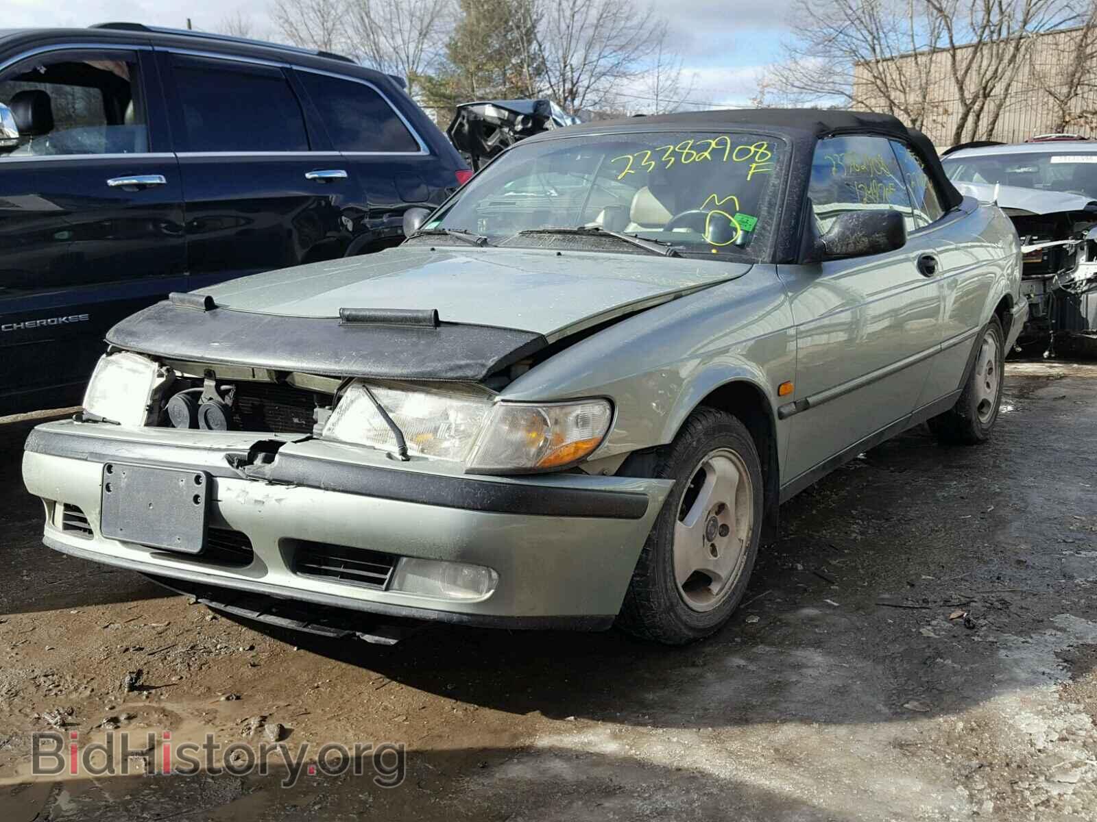 2000 SAAB 9 3 - VIN: YS3DD78H5Y7015906 - Фото 2