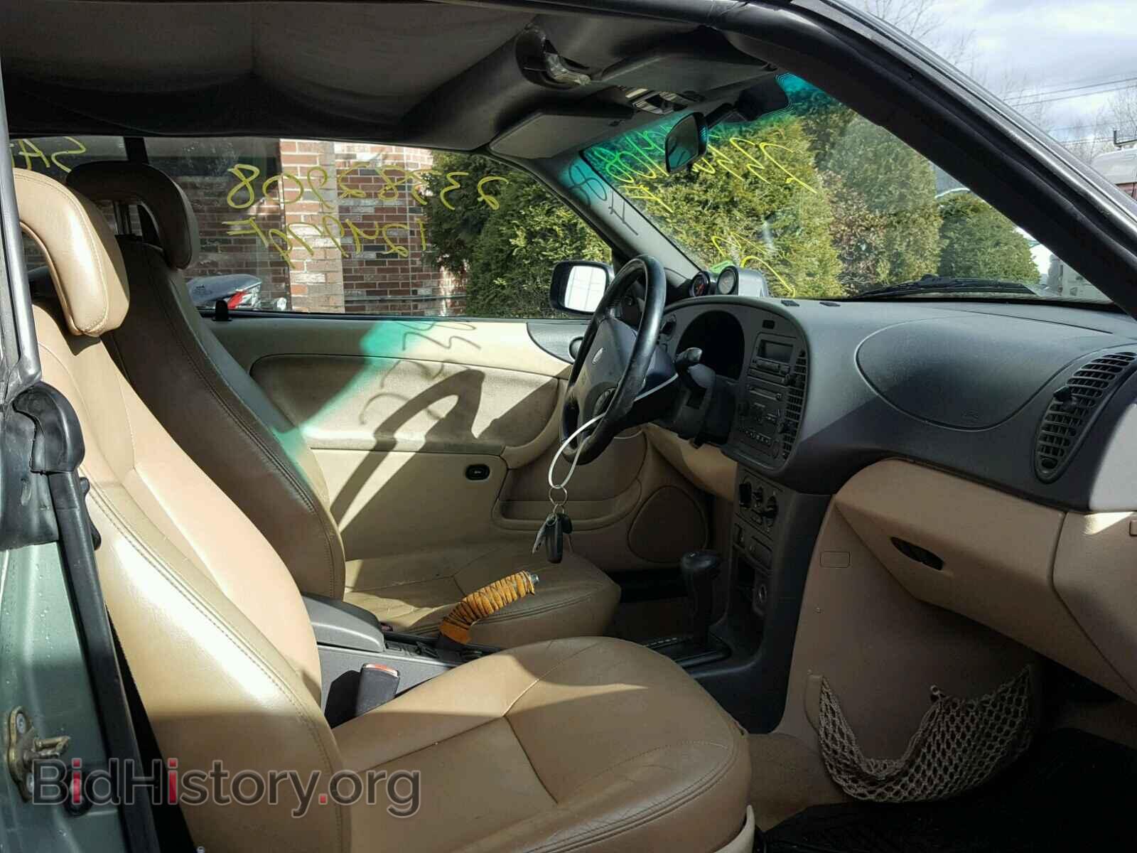 2000 SAAB 9 3 - VIN: YS3DD78H5Y7015906 - Фото 5