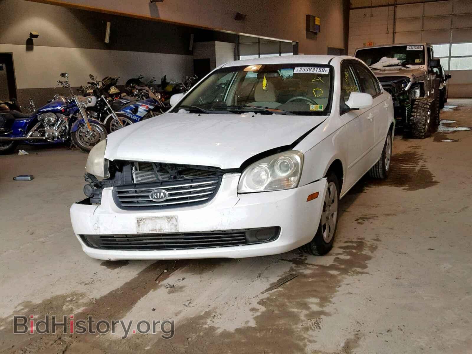2006 KIA OPTIMA - VIN: KNAGE123665053128 - Фото 2