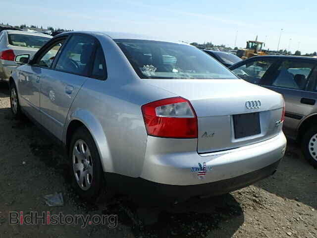 2002 AUDI A4 - VIN: WAULC68E62A208384 - Фото 3