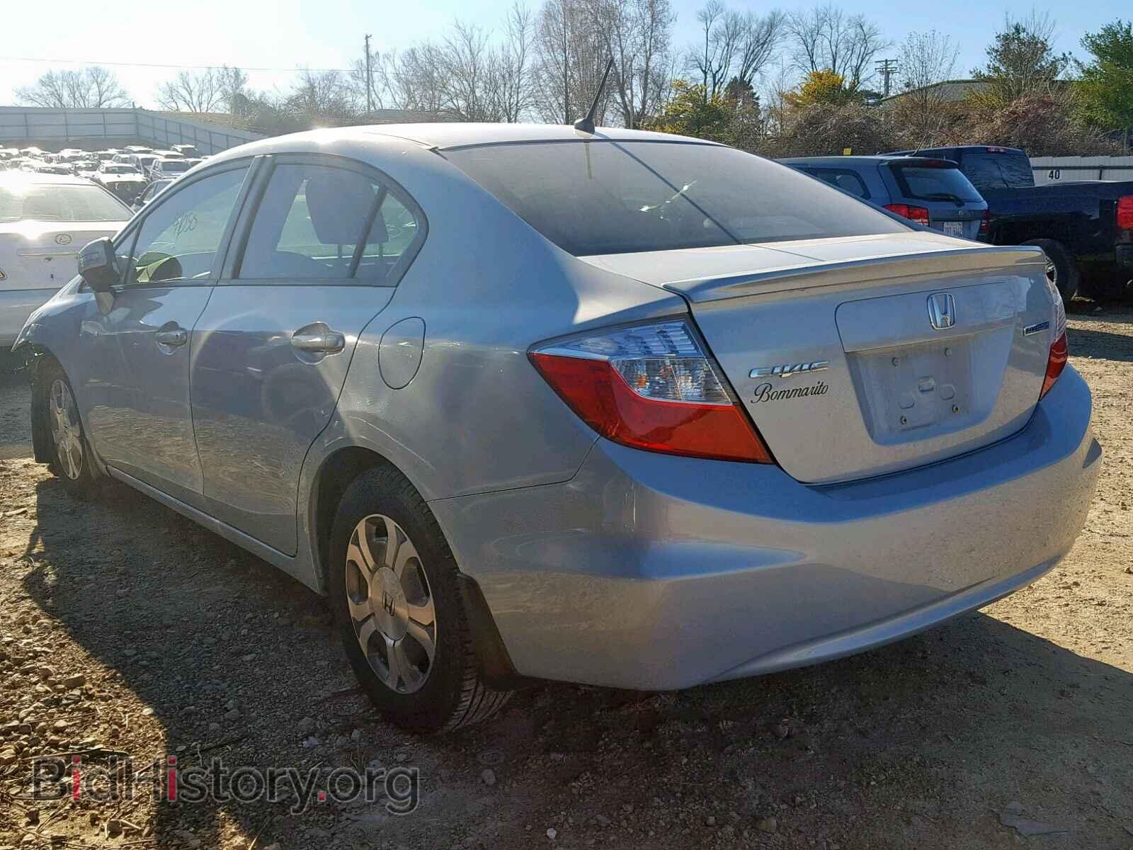 2012 HONDA CIVIC - VIN: JHMFB4F27CS004848 - Фото 3