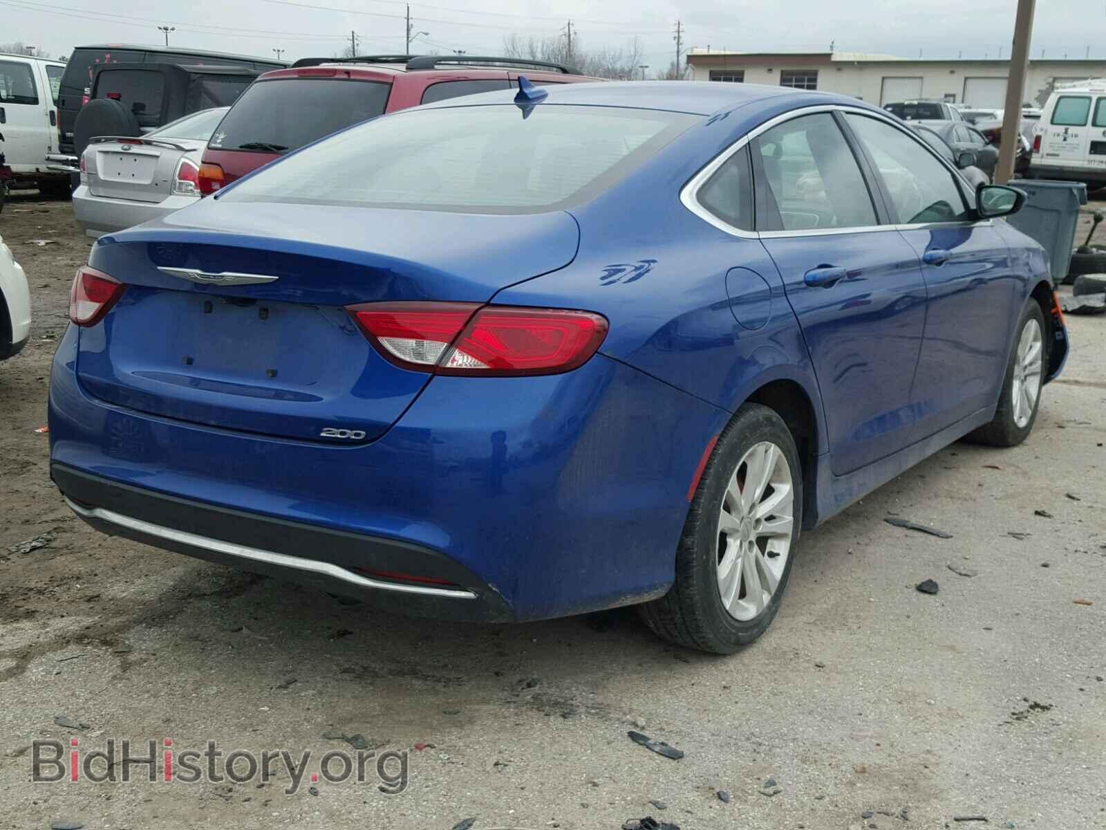 2015 CHRYSLER 200 - VIN: 1C3CCCAB9FN748204 - Фото 4