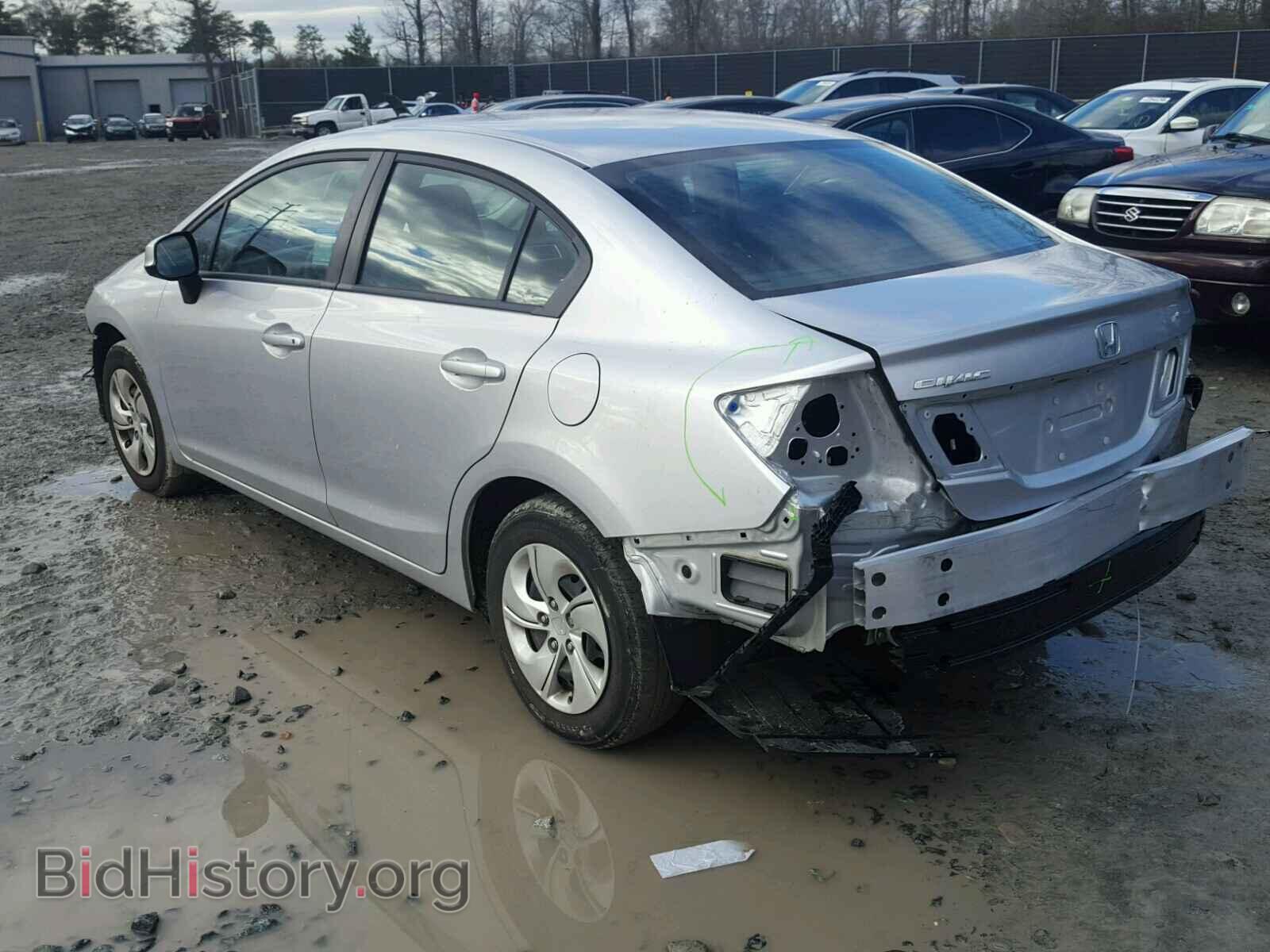2013 HONDA CIVIC - VIN: 19XFB2F54DE255556 - Фото 3