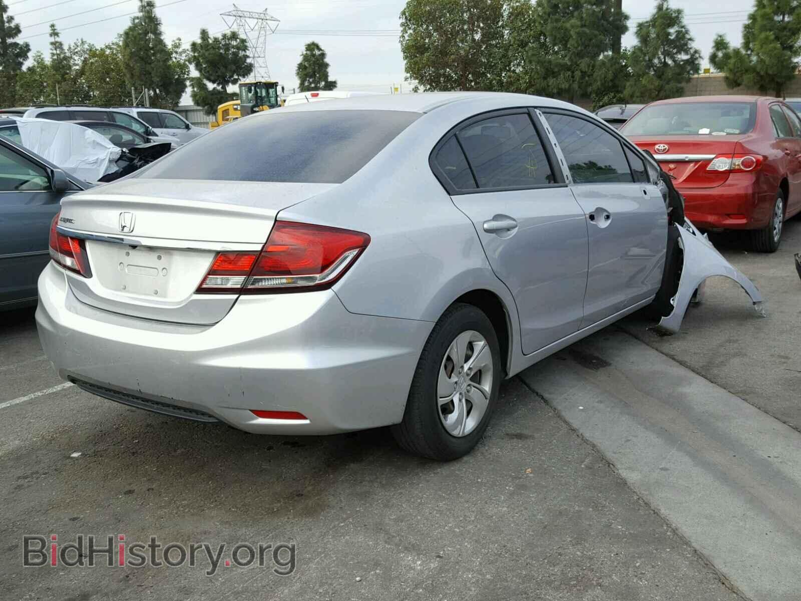 2013 HONDA CIVIC - VIN: 19XFB2F55DE225367 - Фото 4