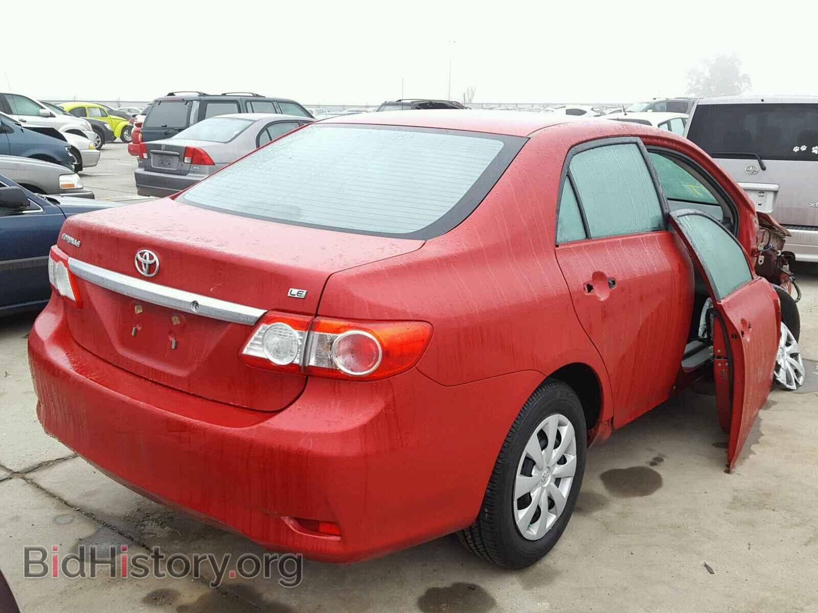 2011 TOYOTA COROLLA BA - VIN: 2T1BU4EE2BC565108 - Фото 4