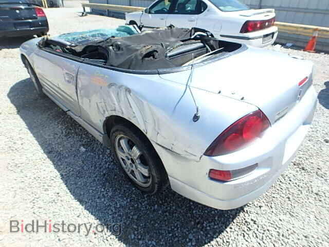 2001 MITSUBISHI ECLIPSE - VIN: 4A3AE85H11E071180 - Photo 3