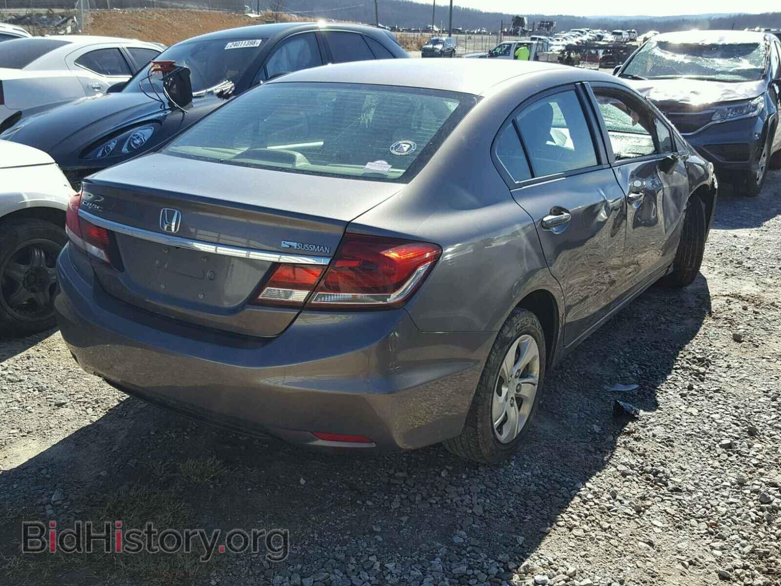 2013 HONDA CIVIC - VIN: 19XFB2F53DE224816 - Фото 4