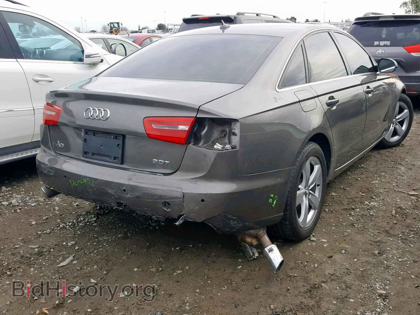 2012 AUDI A6 - VIN: WAUDFAFC9CN080491 - Фото 4