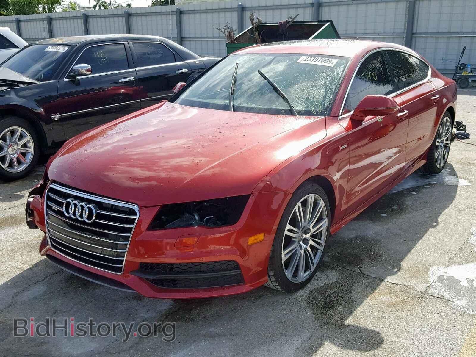 2012 AUDI A7 - VIN: WAUSGAFC1CN001092 - Фото 2