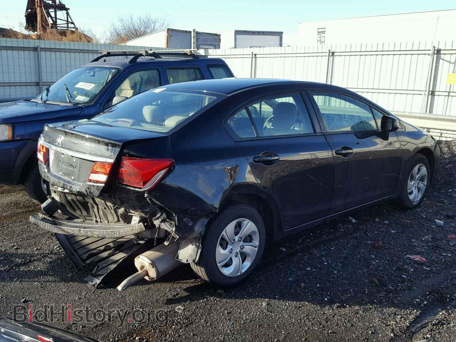 2013 HONDA CIVIC - VIN: 19XFB2F59DE202884 - Фото 4