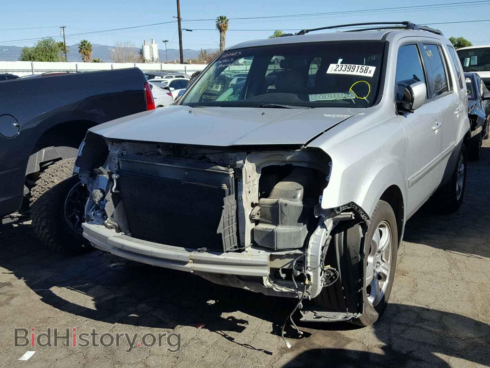 2012 HONDA PILOT - VIN: 5FNYF3H52CB019190 - Фото 2