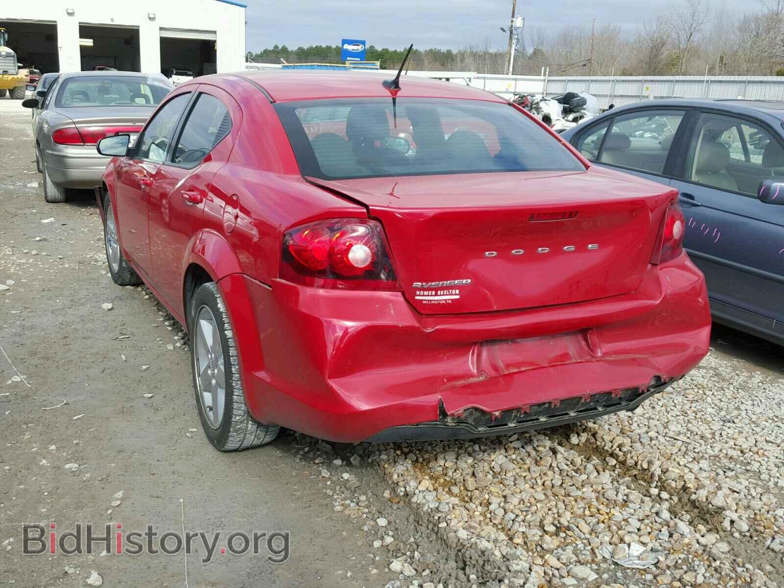 2013 DODGE AVENGER - VIN: 1C3CDZABXDN700434 - Фото 3