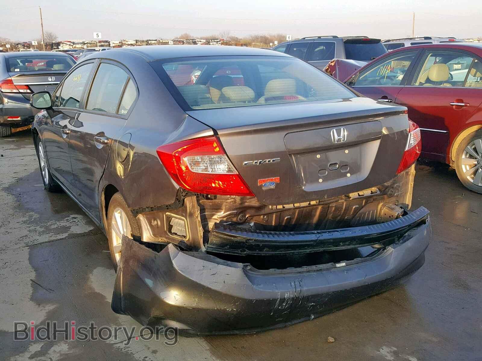 2012 HONDA CIVIC - VIN: 2HGFB2F83CH601160 - Фото 3