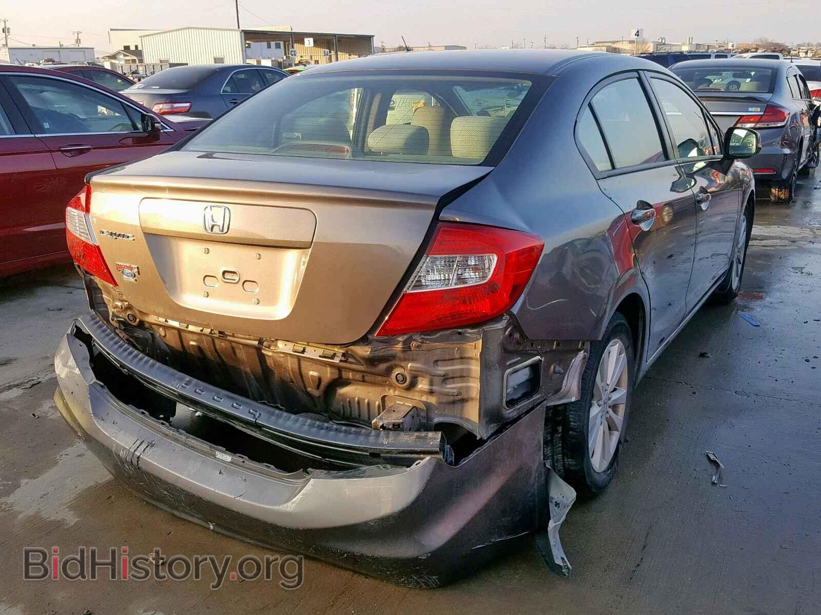 2012 HONDA CIVIC - VIN: 2HGFB2F83CH601160 - Фото 4