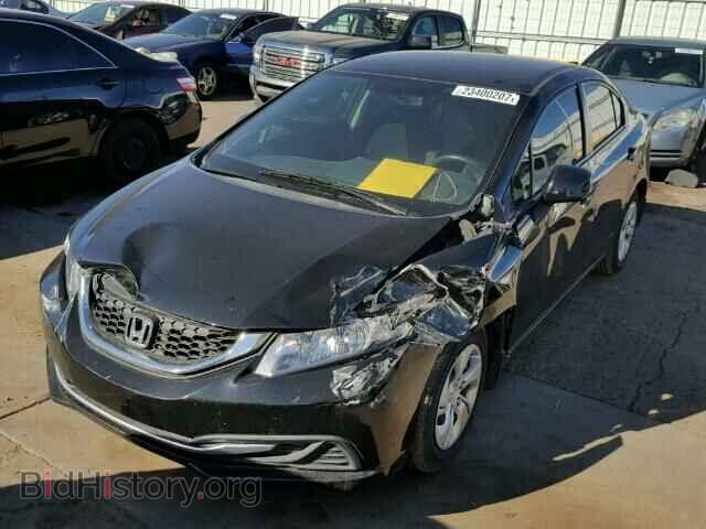 2013 HONDA CIVIC - VIN: 2HGFB2F52DH557076 - Фото 2