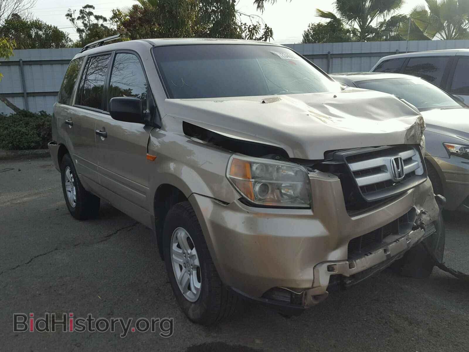 Фотография 5FNYF28136B036897 - HONDA PILOT 2006
