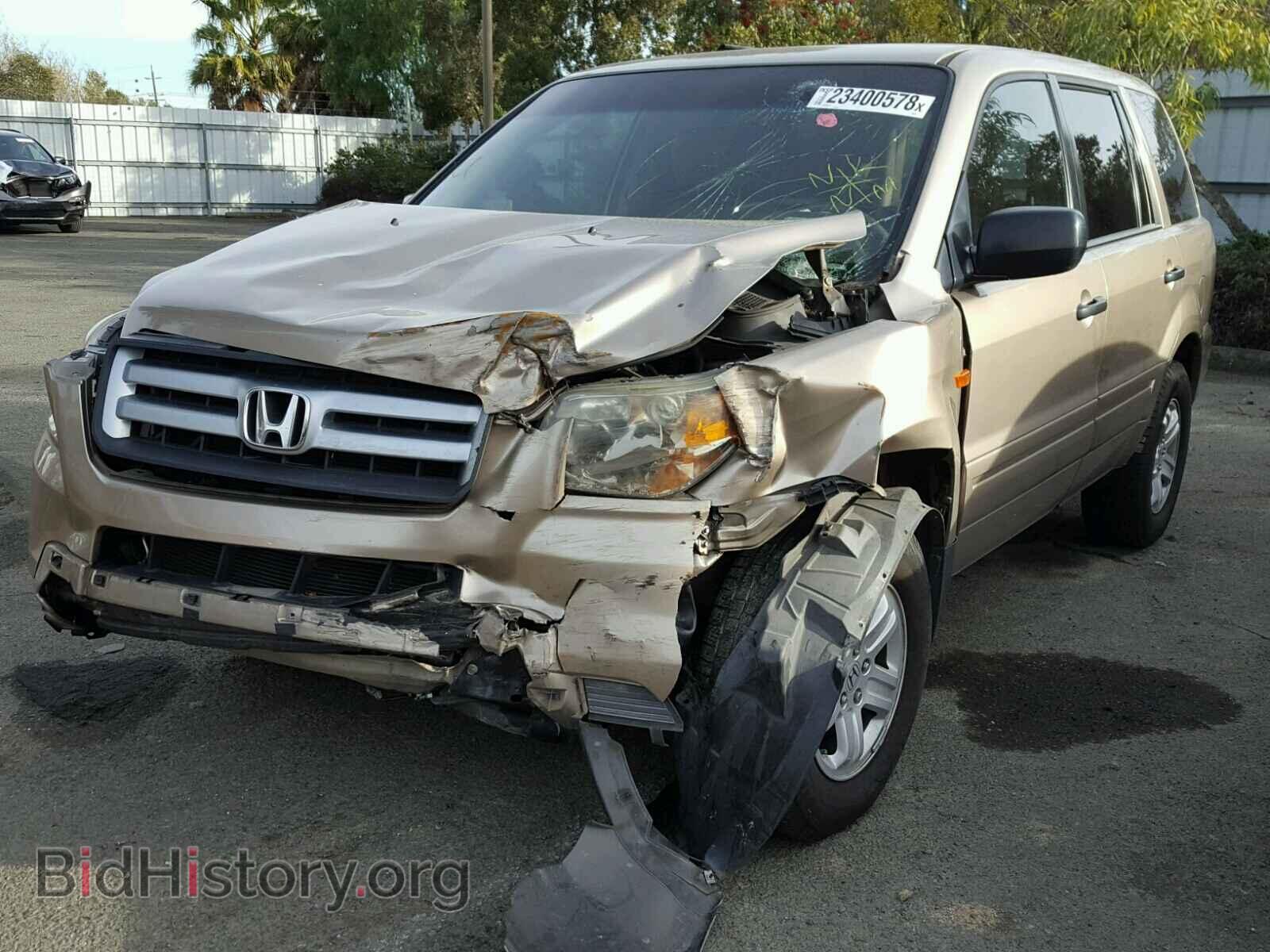 2006 HONDA PILOT - VIN: 5FNYF28136B036897 - Фото 2