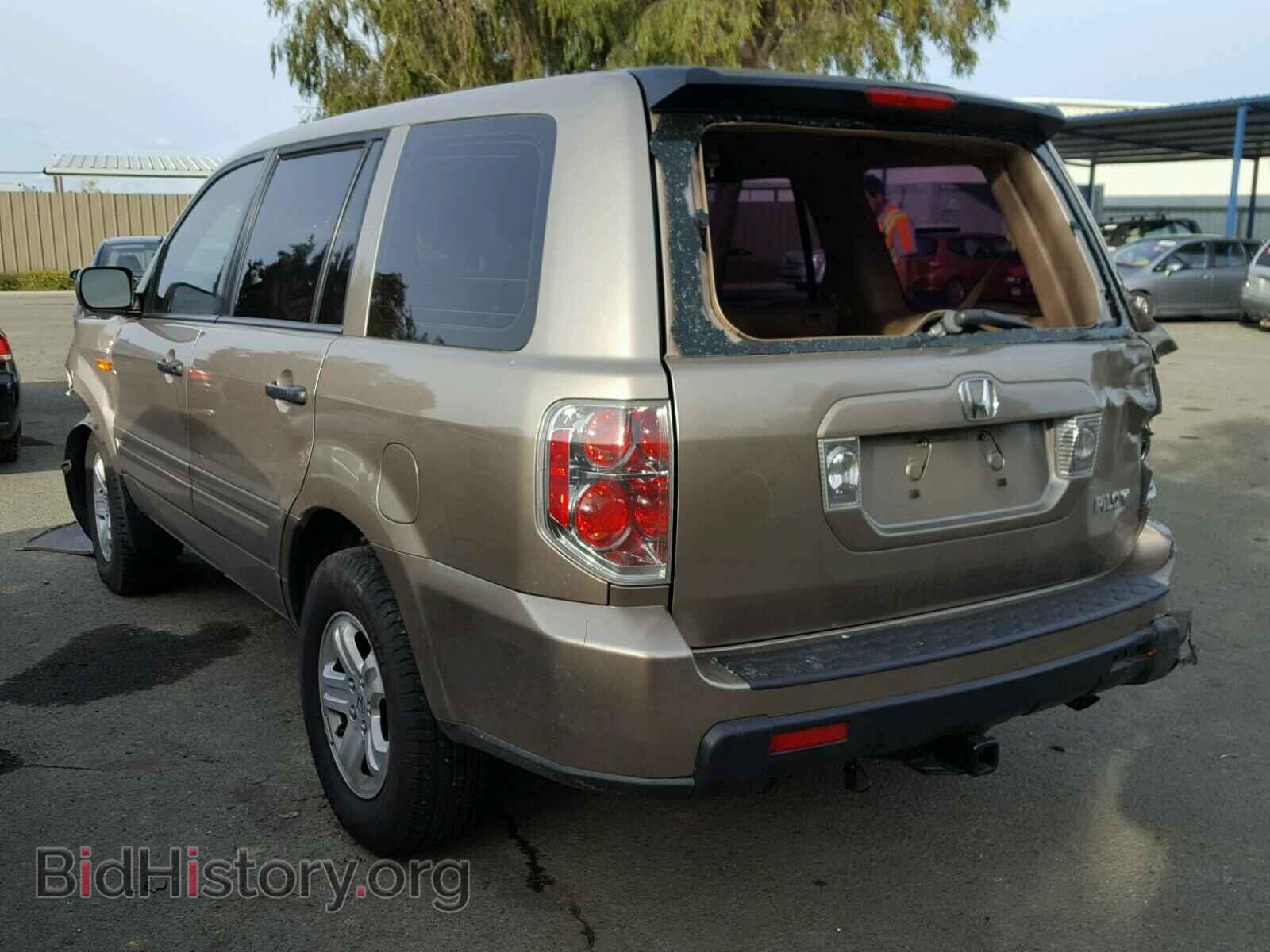 2006 HONDA PILOT - VIN: 5FNYF28136B036897 - Фото 3
