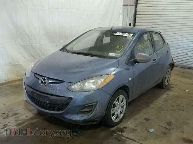 2014 MAZDA 2 - VIN: JM1DE1KZ7E0174837 - Фото 2