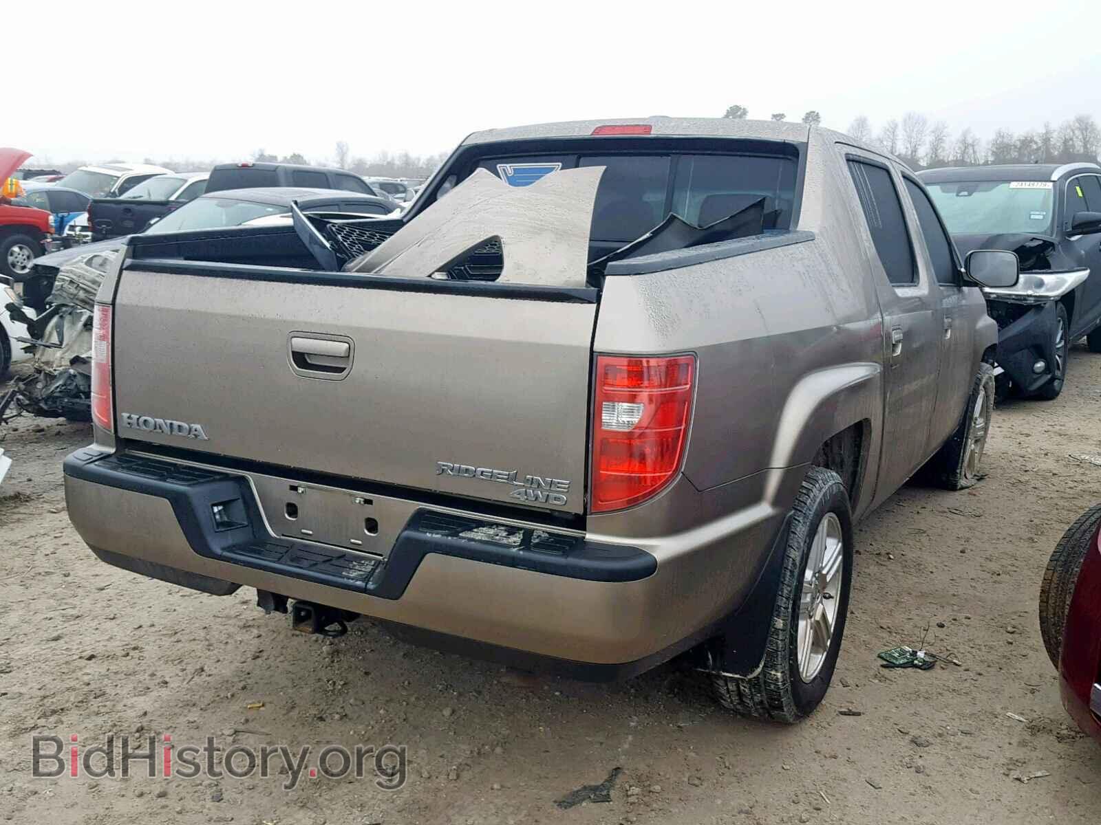 2011 HONDA RIDGELINE - VIN: 5FPYK1F59BB005618 - Фото 4